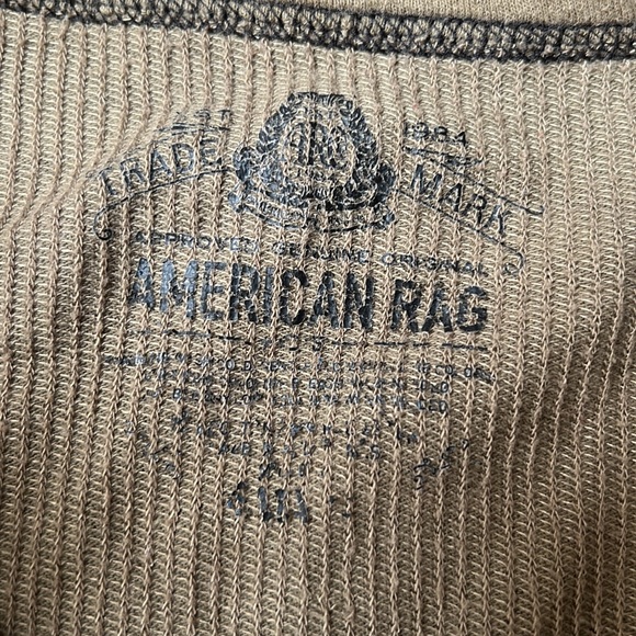 American Rag Henley - Picture 3 of 3